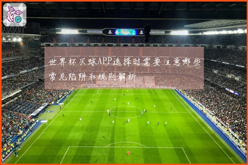 世界杯买球APP选择时需要注意哪些常见陷阱和规则解析